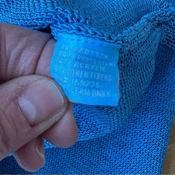 J MCLAUGHLIN CALLUM SWEATER XS V NECK HAVANA KNIT YARN RELAXED CASUAL COASTAL - Picture 12 of 12